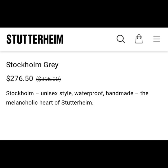 Stockholm grey raincoat - Picture 11 of 11